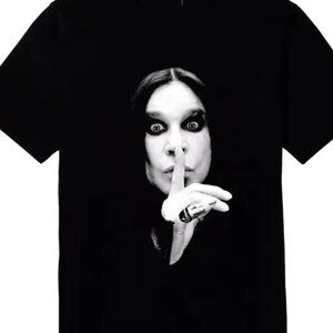 Rock Icon Portrait Graphic T-Shirt